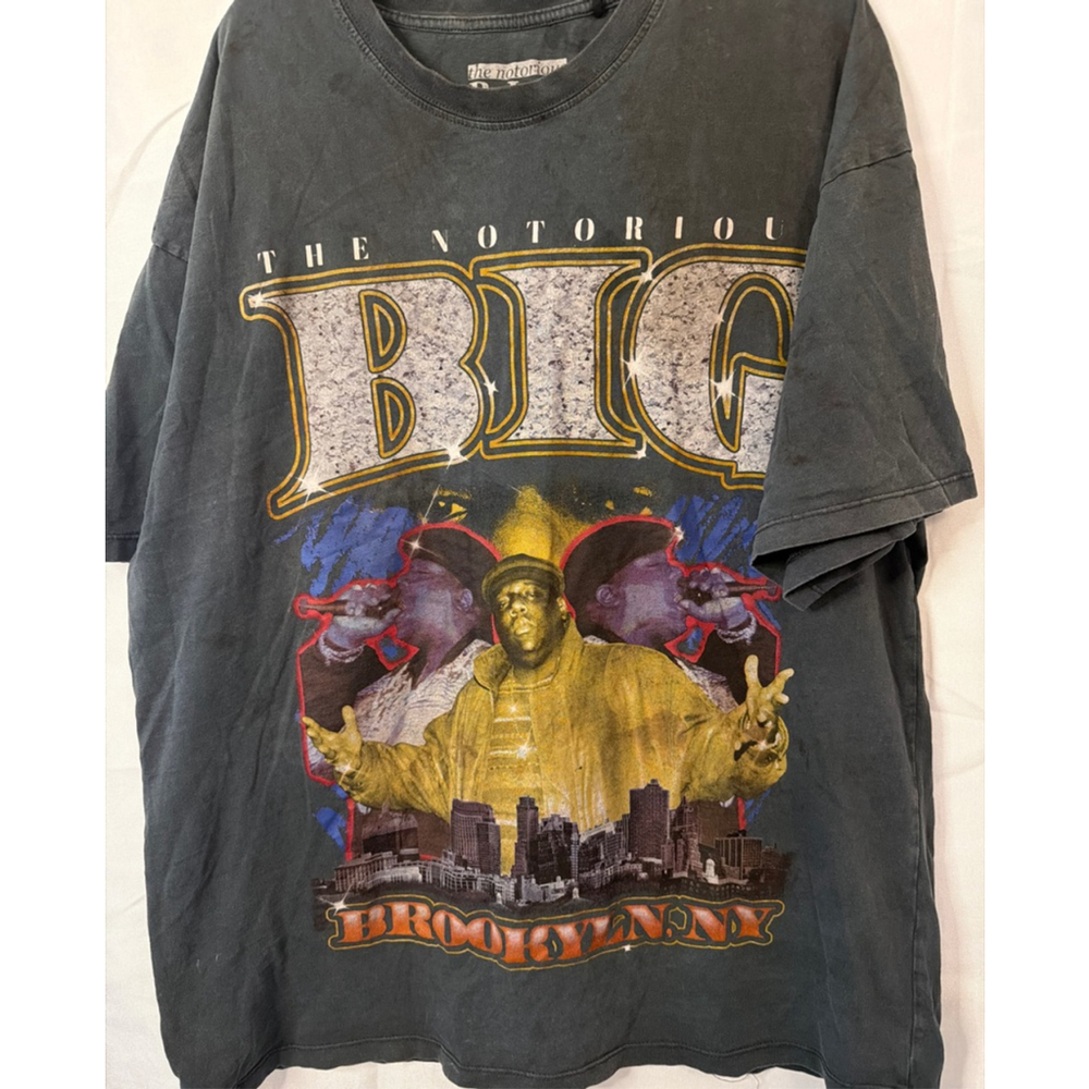 Brooklyn Mint PULL&BEAR Notorious B.I.G XL Biggie Vintage Hip Hop Rap T-shirt